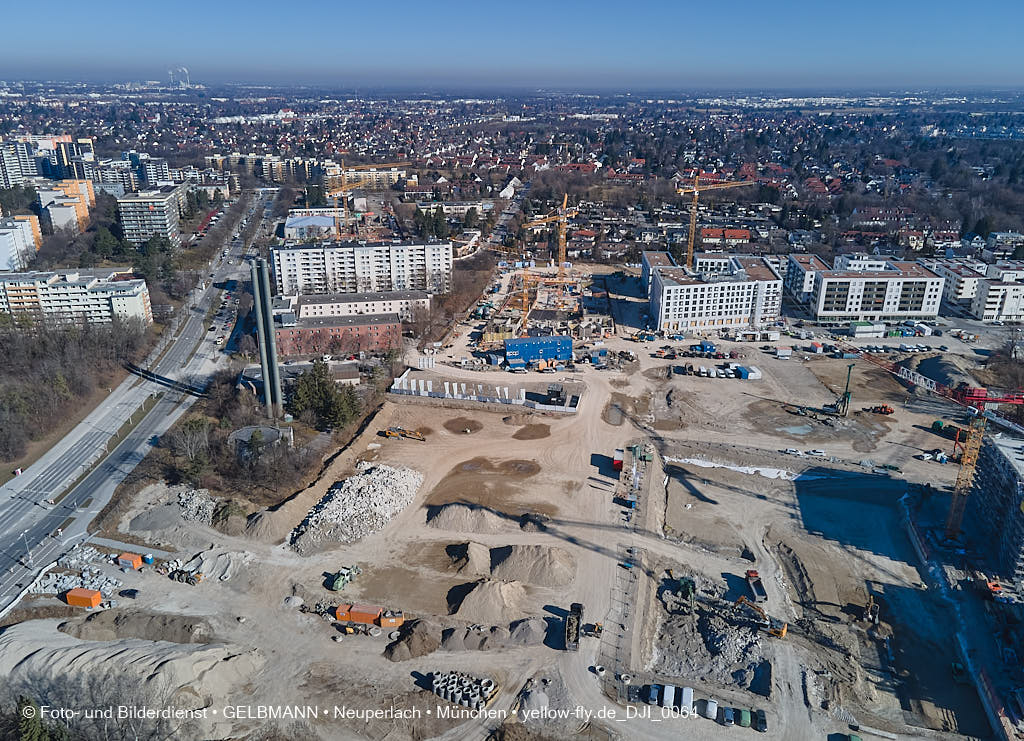 09.03.2022 - Baustelle PANDIONVERDE in Neuperlach 